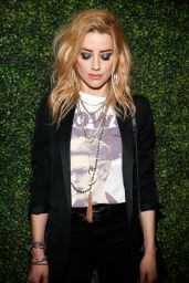 Amber Heard - Alice & Olivia Denim Launch Party in Los Angeles