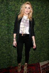Amber Heard - Alice & Olivia Denim Launch Party in Los Angeles