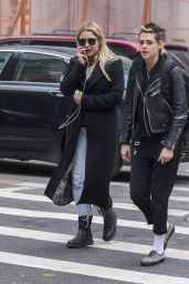 Ashley Benson and Kristen Stewart - Hang Out Together in NYC 12/12/2017