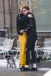 Ashley Benson and Kristen Stewart - NYC 12/14/2017