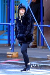 Ashley Benson in Tights - Out in NYC 12/11/2017