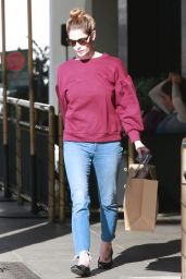 Ashley Greene Stops to Get Lunch To-Go in Beverly Hills