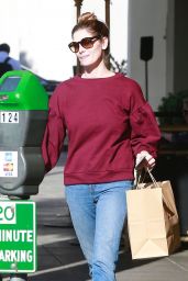 Ashley Greene Stops to Get Lunch To-Go in Beverly Hills