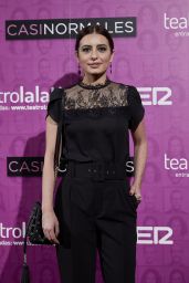 Aurora Carbonell – “Casi Normales” Play Opening Night in Madrid