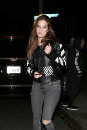 Barbara Palvin Casual Style - Delilah Club in West Hollywood 12/16/2017