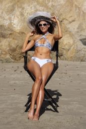 Blanca Blanco in Bikini - Directors Chair Golden Tan Photoshoot in Malibu