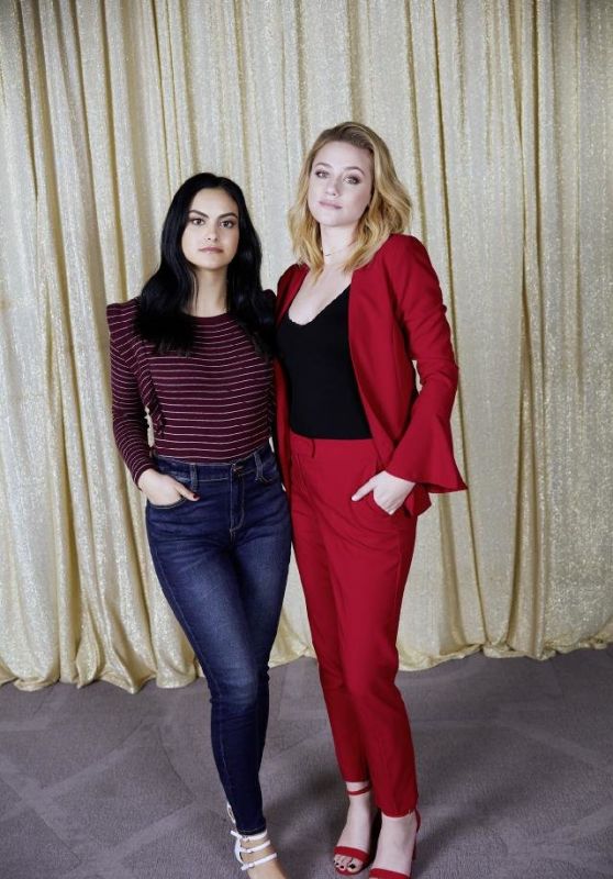 Camila Mendes and Lili Reinhart - Behind the scenes of JCPenney Prom Campaign 2018