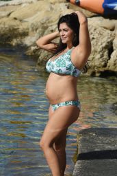 Casey Batchelor in Bikini on Holiday in Lanzarote