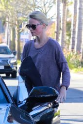 Charlize Theron Leaves the Spa in Studio City