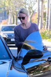 Charlize Theron Leaves the Spa in Studio City