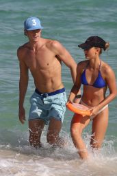 Chase Carter in Bikini Play Games and Go for a Swim in Miami