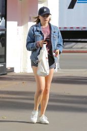 Chloe Grace Moretz Leggy in Shorts - Out in Studio City 12/05/2017