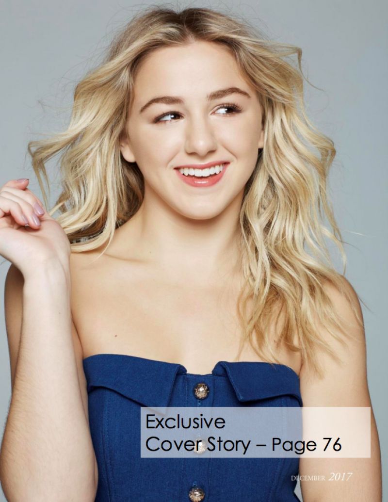 Chloe Lukasiak - Nationalist Magazine December 2017 Issue • CelebMafia