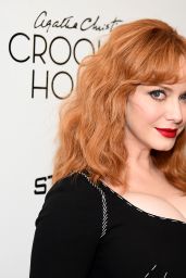 Christina Hendricks – “Crooked House” Premiere at Metrograph in NYC