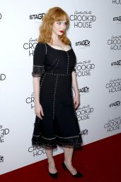 Christina Hendricks – “Crooked House” Premiere at Metrograph in NYC