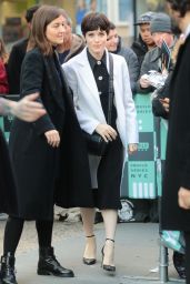Claire Foy at BUILD Series in New York City 12/04/2017