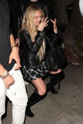 Corinne Olympios Night Out - Delilah in LA 12/16/2017
