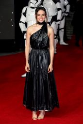 Daisy Ridley – “Star Wars: The Last Jedi” Premiere in London