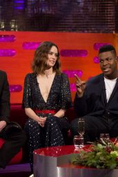 Daisy Ridley - The Graham Norton Show in London 12/13/2017
