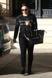 Demi Lovato - Christmas Shopping in Beverly Hills