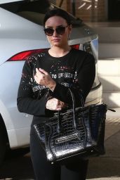 Demi Lovato - Christmas Shopping in Beverly Hills