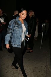 Demi Lovato Night Out - West Hollywood 12/11/2017
