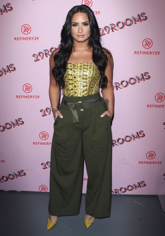 Demi Lovato -“Refinery 29: Turn it into Art” Opening Night in Los Angeles