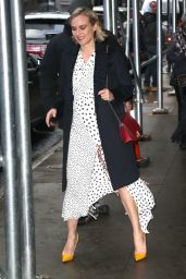 Diane Kruger - Arrives at Good Morning America in NYC 12/14/2017