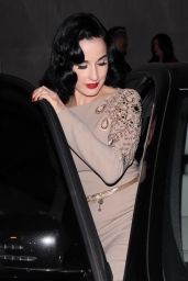 Dita Von Teese - Gallery Opening at Maxfield in LA 12/16/2017