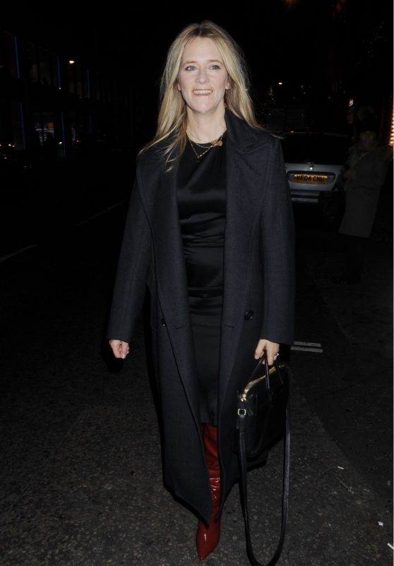 Edith Bowman - Leaving the Stella McCartney store Christmas Lights Switching On Ceremony in London