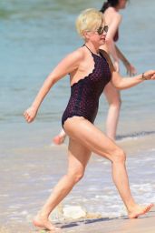 Emma Forbes in Swimsuit in Barbados