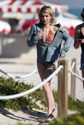 Emma Roberts - Miami Beach 12/13/2017