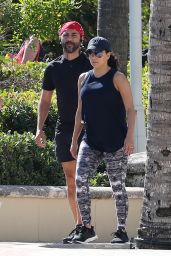 Eva Longoria and Her Husband Jose Baston on Christmas Day in Miami Beach