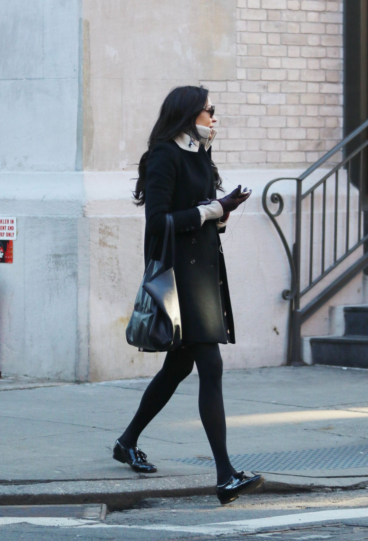 Famke Janssen Style - Out in Manhattan 12/21/2017 • CelebMafia