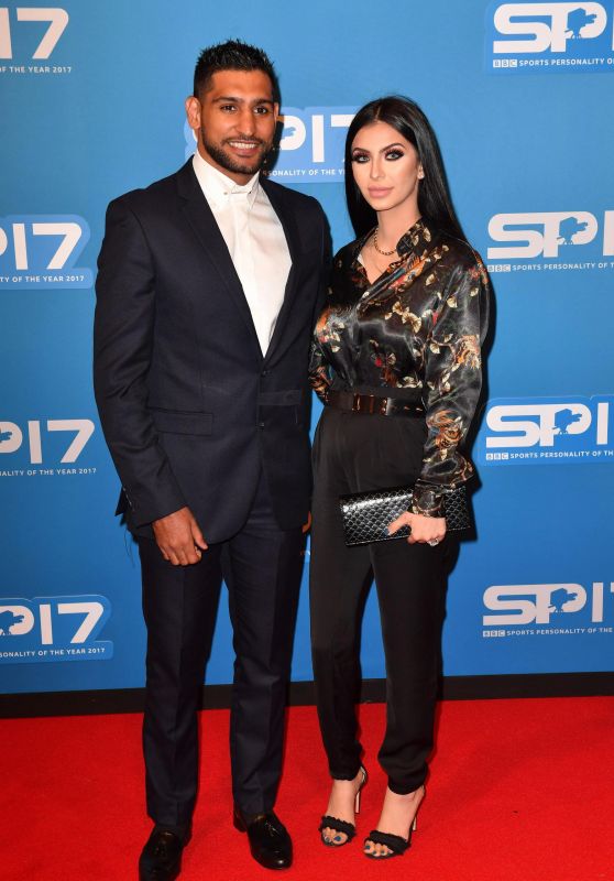 Faryal Makhdoom and Amir Khan – Sports Personality Of The Year Awards in Liverpool