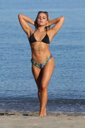 Gabby Allen in Bikini on Holiday in Marbella, November 2017