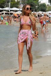 Georgia Harrison in Two-Piece Bikini in Tenerife