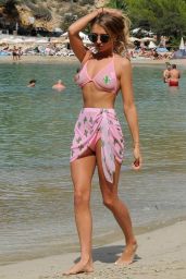 Georgia Harrison in Two-Piece Bikini in Tenerife