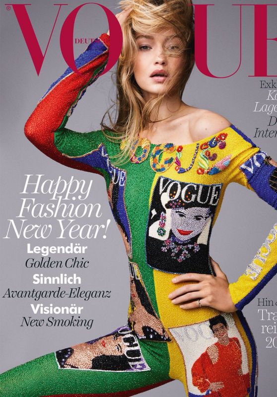 Gigi Hadid - Vogue Germany January 2018