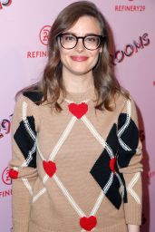 Gillian Jacobs -“Refinery 29: Turn it into Art” Opening Night in Los Angeles