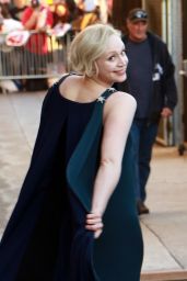 Gwendoline Christie Arrive to Appear on Jimmy Kimmel Live! in NYC