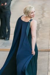 Gwendoline Christie Arrive to Appear on Jimmy Kimmel Live! in NYC