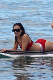 Hailee Steinfeld in Bikini Paddle Boarding on Christmas Day in Hawaii