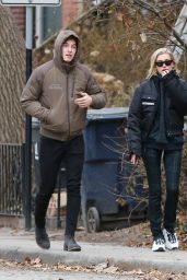 Hailey Baldwin and Shawn Mendes in Toronto 12/21/2017