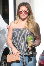 Hilary Duff in Casual Outfit Out and About in Bverly Hills