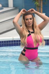 Imogen Townley in Swimsuit at Carnatic Spa in Liverpool