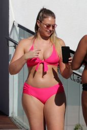 Iskra Lawrence in a Pink Bikini in Miami 12/12/2017