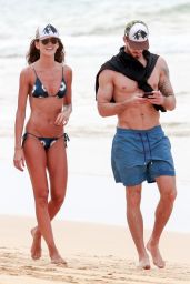 Izabel Goulart in Bikini - Beach in Fernando de Noronha