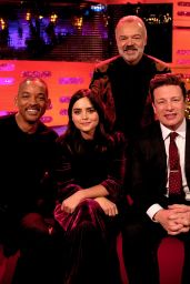 Jenna-Louise Coleman Appeared on Graham Norton Show in London, December 2017