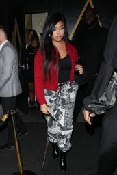 Jordyn Woods at Bootsy Bellows Night Club in West Hollywood 12/16/2017